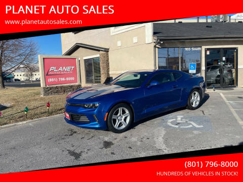 2018 Chevrolet Camaro for sale at PLANET AUTO SALES in Lindon UT