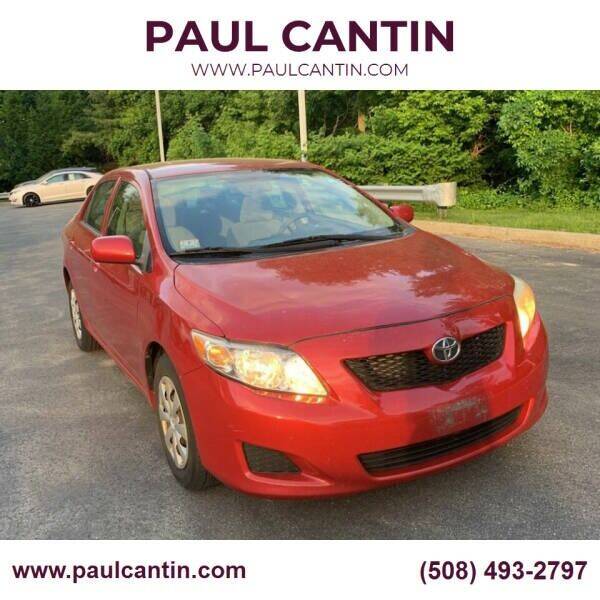 2009 Toyota Corolla for sale at PAUL CANTIN in Fall River MA