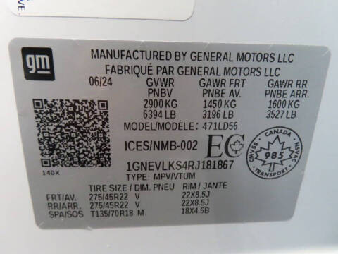 2024 Chevrolet Traverse RS