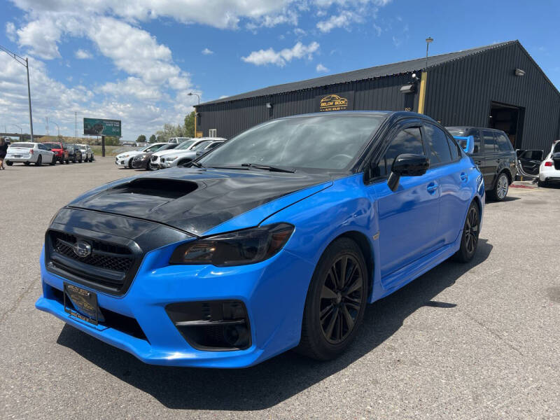 2015 Subaru WRX for sale at BELOW BOOK AUTO SALES in Idaho Falls ID