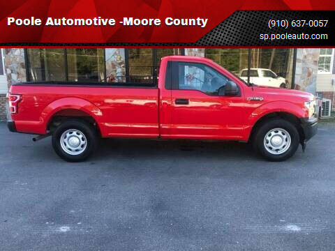 2019 Ford F-150 for sale at Poole Automotive -Moore County in Aberdeen NC