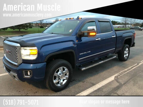 2016 GMC Sierra 3500HD for sale at American Muscle in Schuylerville NY