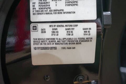 1999 Chevrolet Corvette