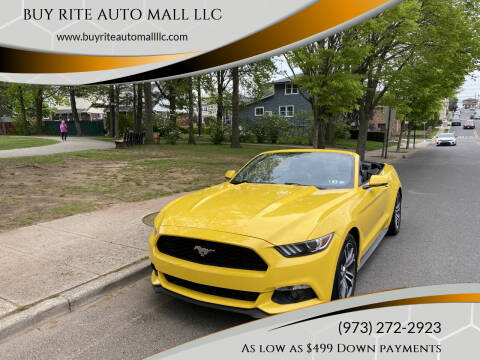 2017 Ford Mustang for sale at BUY RITE AUTO MALL LLC in Garfield NJ
