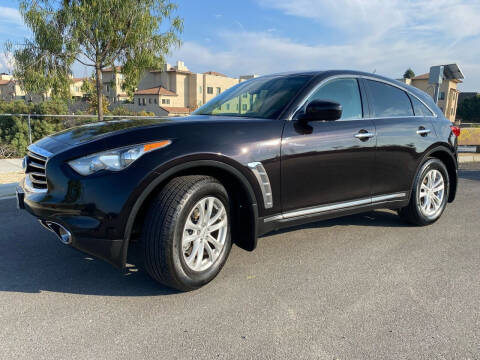 2013 Infiniti FX37 for sale at CALIFORNIA AUTO GROUP in San Diego CA