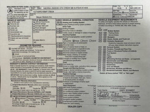 2021 GMC Sierra 2500HD