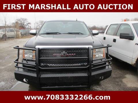 2011 GMC Sierra 1500 for sale at First Marshall Auto Auction in Harvey IL