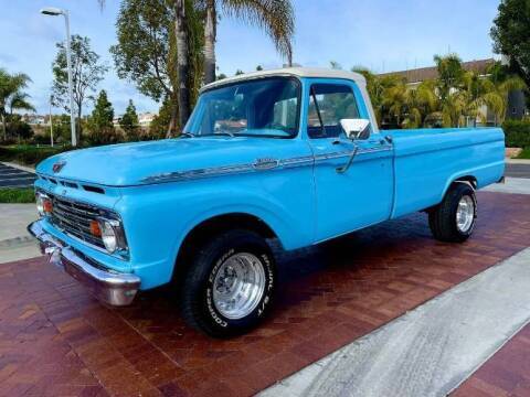 1964 Ford F-100 for sale at Classic Car Deals in Cadillac MI