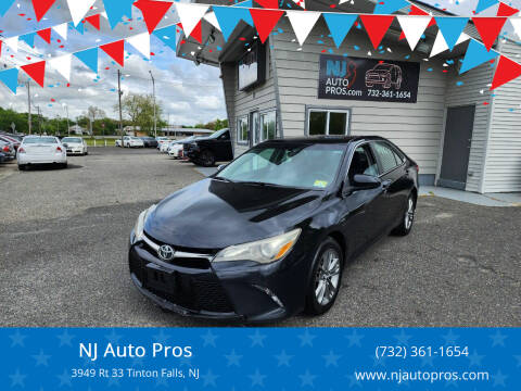 2016 Toyota Camry for sale at NJ Auto Pros in Tinton Falls NJ