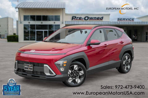 2024 Hyundai Kona for sale at European Motors Inc in Plano TX