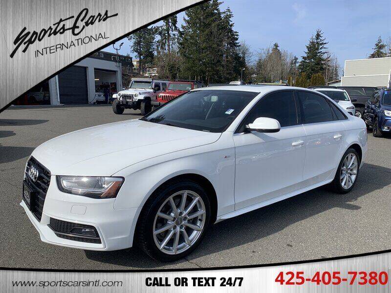 2014 Audi A4 for sale at Sports Cars International in Lynnwood WA