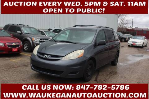 2009 Toyota Sienna for sale at Waukegan Auto Auction in Waukegan IL