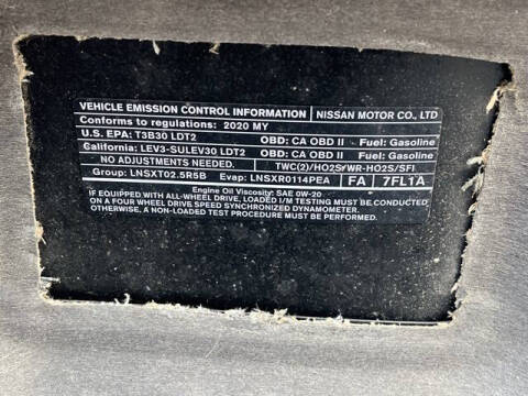 2020 Nissan Rogue SL