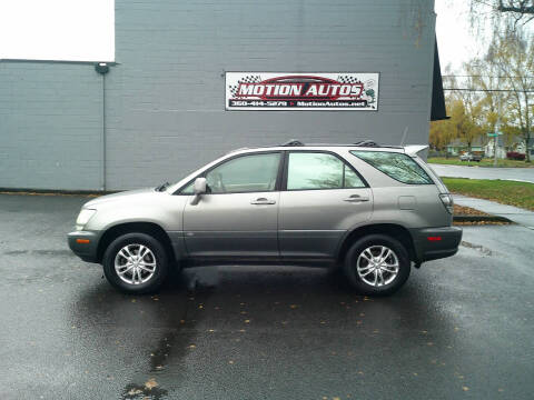 2001 Lexus RX 300 for sale at Motion Autos in Longview WA