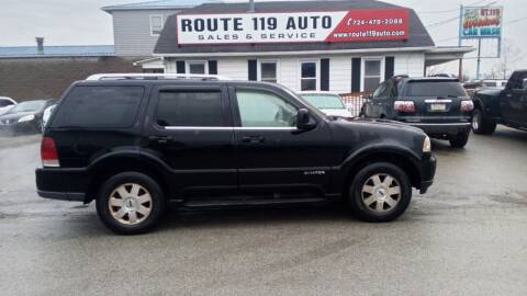 2004 Lincoln Aviator for sale at ROUTE 119 AUTO SALES & SVC in Homer City PA