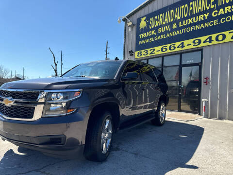 2017 Chevrolet Tahoe for sale at Sugarland Auto Finance in Houston TX