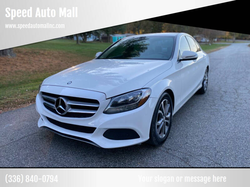 2017 Mercedes-Benz C-Class for sale at Speed Auto Mall in Greensboro NC