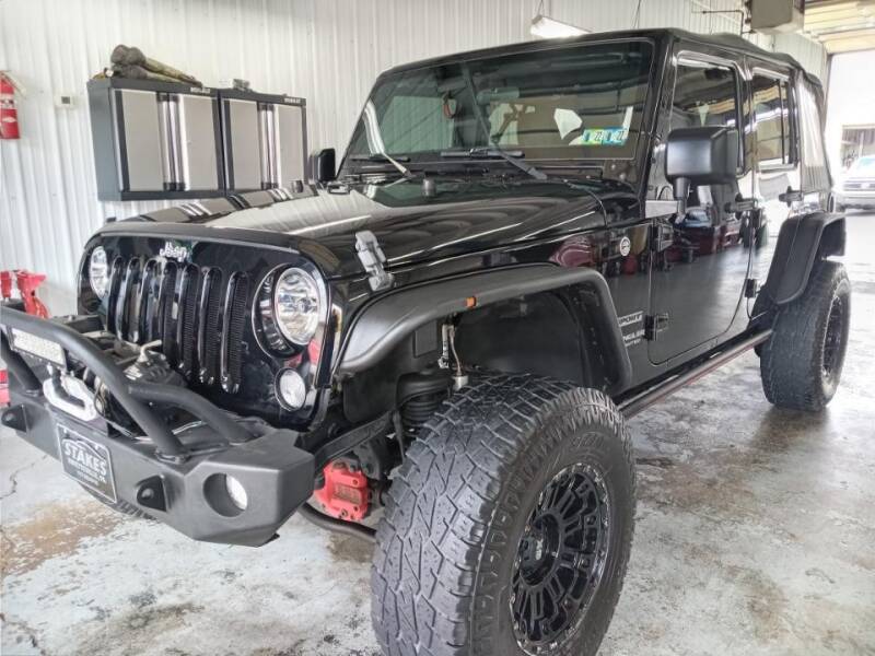 2016 Jeep Wrangler Unlimited for sale at Stakes Auto Sales in Fayetteville PA