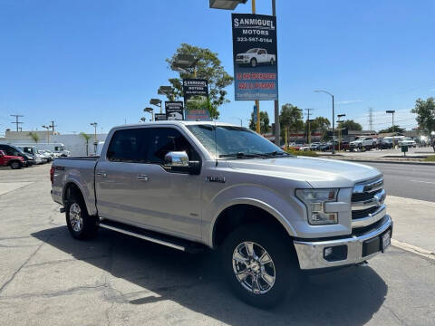 2016 Ford F-150 for sale at Sanmiguel Motors in South Gate CA