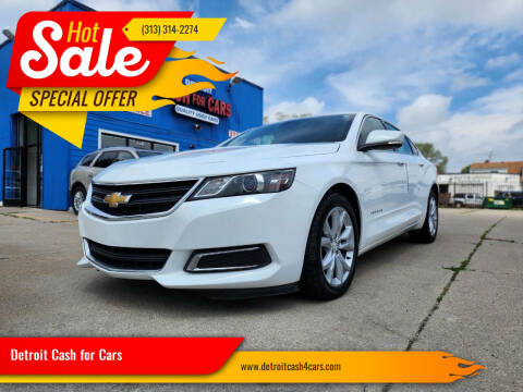 2016 Chevrolet Impala for sale at Detroit Cash for Cars in Warren MI