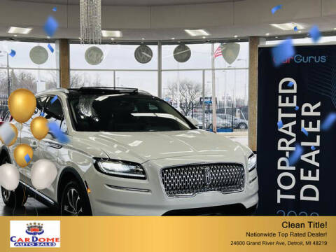 2022 Lincoln Nautilus for sale at CarDome in Detroit MI