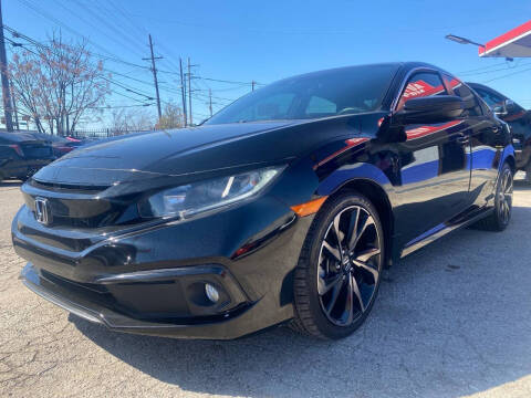 2021 Honda Civic for sale at STARS AUTO SALE in Garland TX