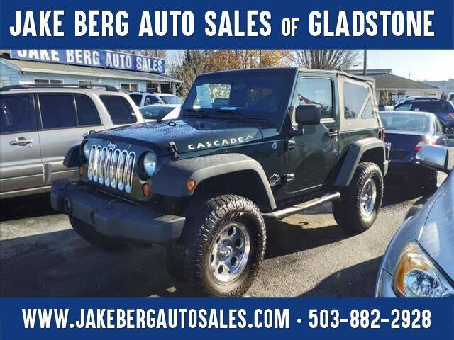 2011 Jeep Wrangler for sale at Jake Berg Auto Sales in Gladstone OR