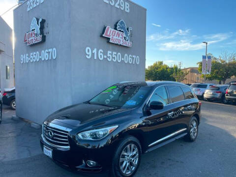 2015 Infiniti QX60 for sale at LIONS AUTO SALES in Sacramento CA