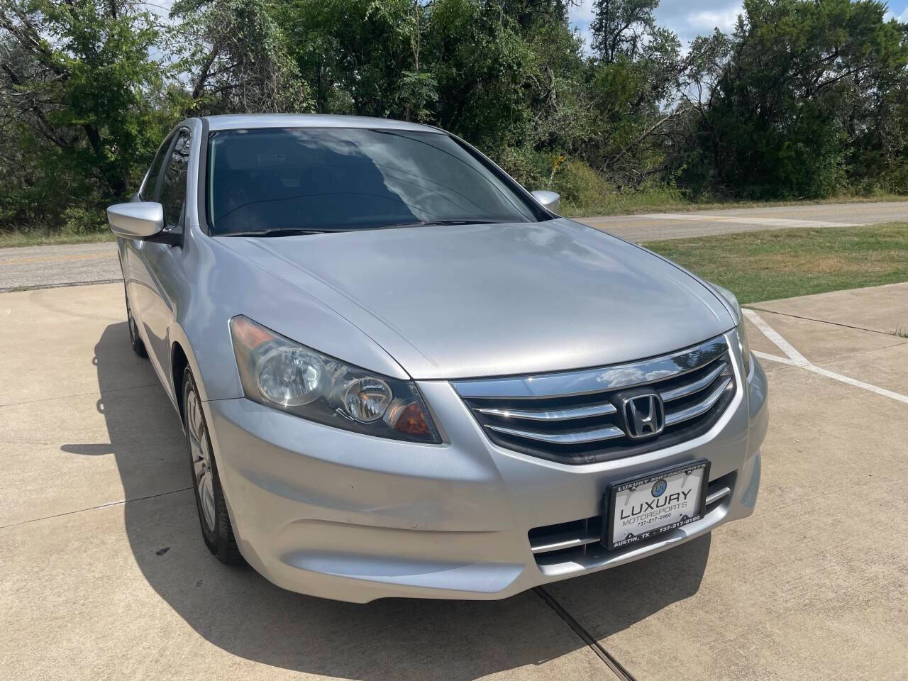 Used Car 2012 Honda Accord  Lx 4dr Sedan 5a For Sale Under $12,000 In Austin, Texas