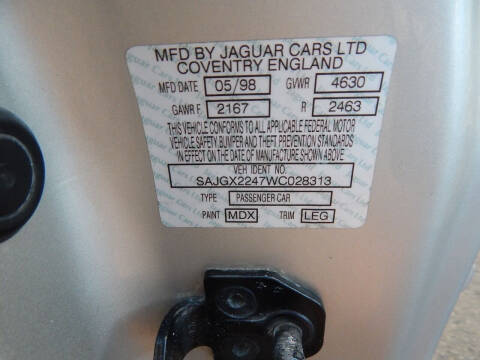 1998 Jaguar XK-Series XK8