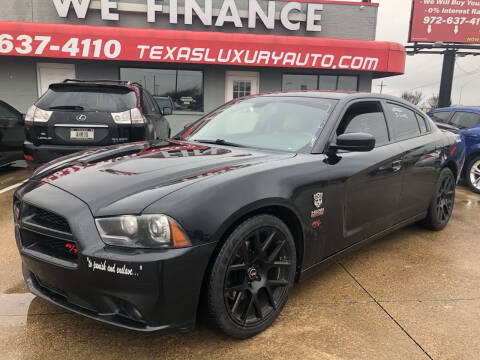 2012 Dodge Charger for sale at Texas Luxury Auto in Cedar Hill TX