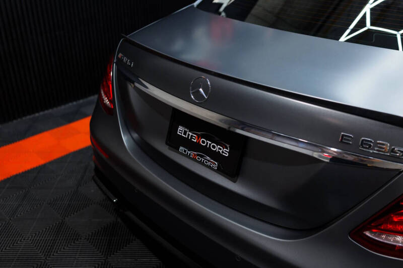 2019 Mercedes-Benz E-Class AMG E 63 S