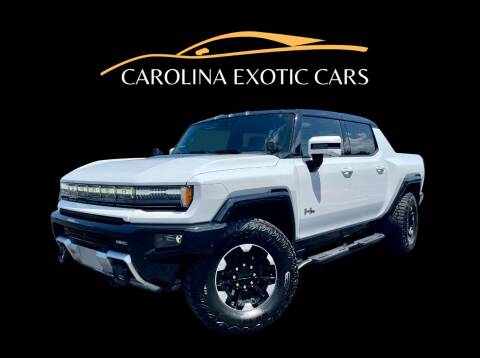 2022 GMC HUMMER EV for sale at Carolina Exotic Cars & Consignment Center in Raleigh NC