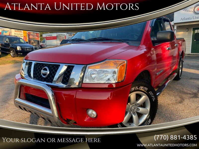 2011 Nissan Titan for sale at Atlanta United Motors in Jefferson GA
