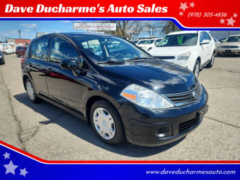 2011 Nissan Versa for sale at Dave Ducharme's Auto Sales in Lowell MA