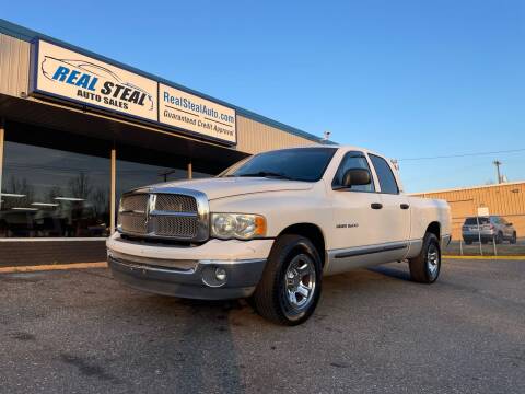 2002 Dodge Ram 1500 for sale at Real Steal Auto Sales & Repair Inc in Gastonia NC