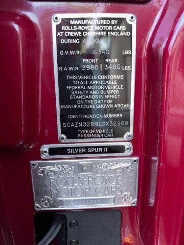 1990 Rolls-Royce Silver Spur