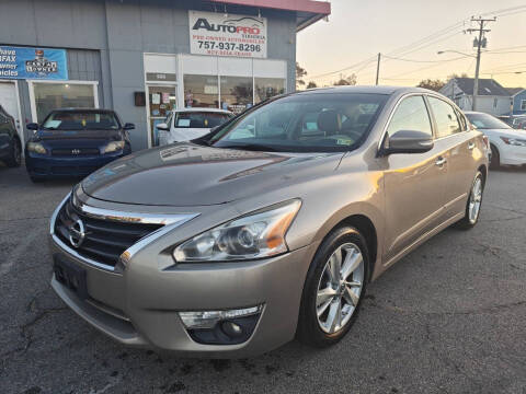 2013 Nissan Altima for sale at AutoPro Virginia LLC in Virginia Beach VA