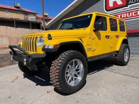2018 Jeep Wrangler Unlimited for sale at Red Rock Auto Sales in Saint George UT