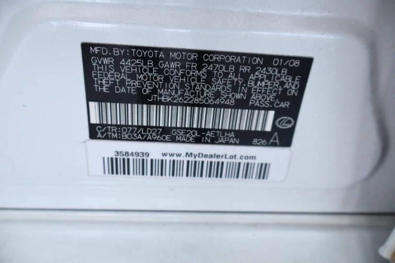 2008 Lexus IS 250