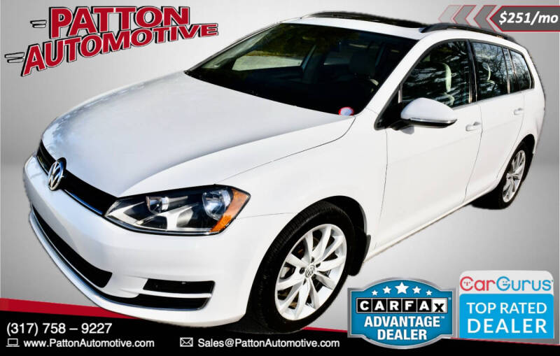 2017 Volkswagen Golf SportWagen for sale at Patton Automotive in Sheridan IN