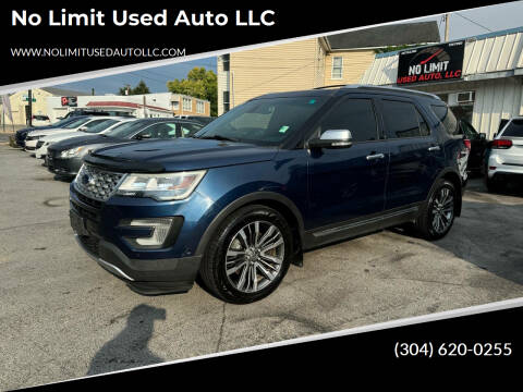 2017 Ford Explorer for sale at No Limit Used Auto LLC in Martinsburg WV