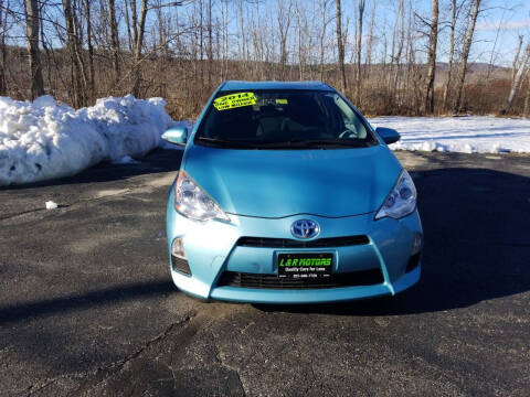 2014 Toyota Prius c for sale at L & R Motors in Greene ME