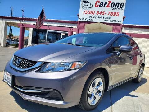 2015 Honda Civic for sale at CarZone in Marysville CA