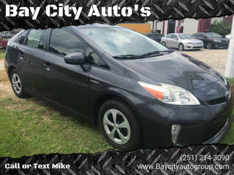 2013 Toyota Prius for sale at Bay City Auto's in Mobile AL