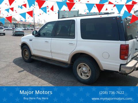 1998 Ford Expedition for sale at Major Motors in Twin Falls ID