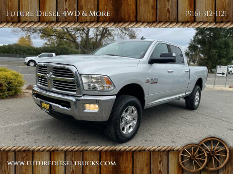 2016 RAM 2500 for sale at Future Diesel 4WD & More in Davis CA