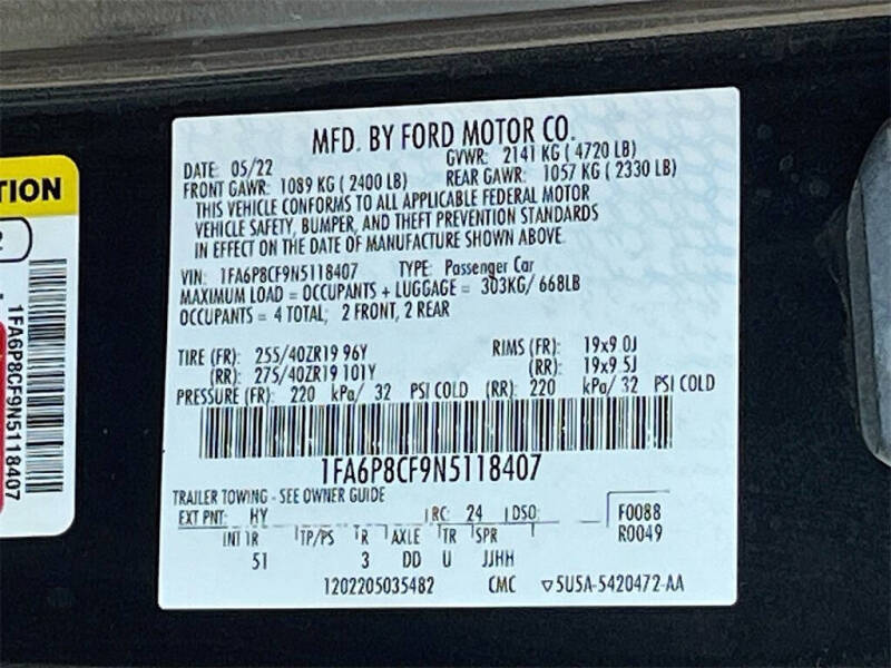 2022 Ford Mustang GT Premium