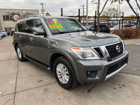 2017 Nissan Armada for sale at Capital Motors Credit, Inc. in Chicago IL