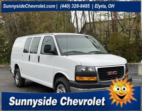 2021 GMC Savana for sale at Sunnyside Chevrolet in Elyria OH